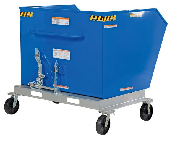 Picture of Vestil P-HOP-1.5 Portable Hopper Tilt Refuse 1.5 Cubic Yard