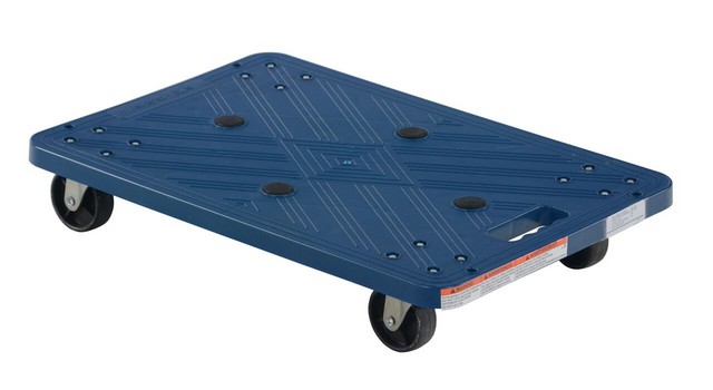 POS-1624 Plastic Dolly- 24 x 16 in. - 220 lbs