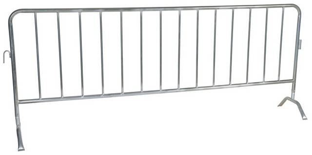 Picture of Vestil PRAIL-102-G Galvanized Barrier with Curved Feet