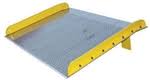 Aluminum Dock Board Steel Curb, 60 x 48 in. - 15000 lbs