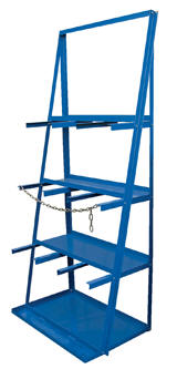 VBR-9 Vertical Bar Rack, 39.25 x 24 x 84.5 in.