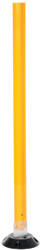 Flexible Stake, Polycarbonate, 8 in Length, 8 in Width, 48 in Height, Yellow