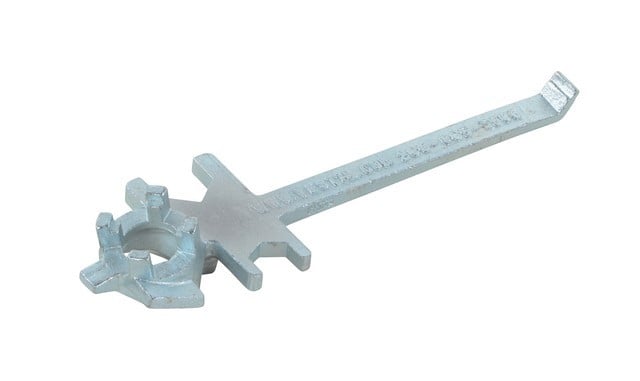BNW-IX-W Zinc Straight Hand Drum Bung Nut Wrench