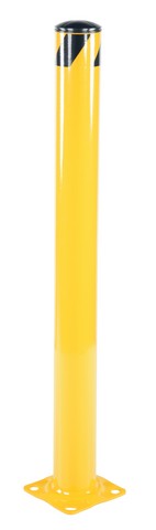 Steel Pipe Safety Bollard, 48 x 4.5 in.