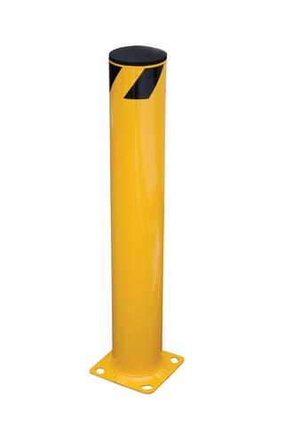 Steel Pipe Safety Bollard, 48 x 5.5 in.