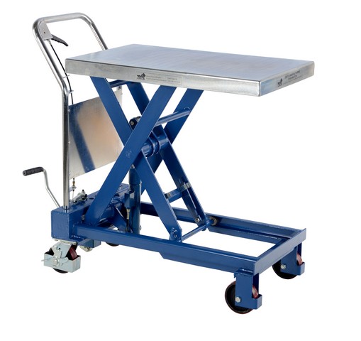 Single Hydra Scissor Cart, 32 x 19.75 in. - 1000 lbs