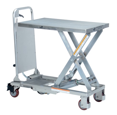 Picture of Vestil CART-400-PSS Partially Stainless Steeel Cart- 17.62 x 27.5 in. - 400 lbs