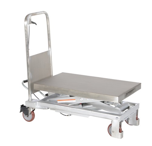 Picture of Vestil CART-750-PSS Partial Ss Elevating Cart- 32.5 x 20 in. - 750 lbs