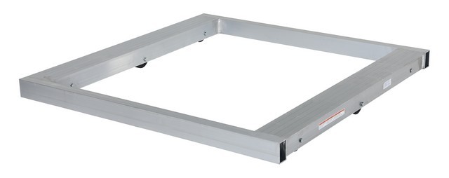 Aluminium Pallet Dolly with Tilt, 48 x 48 in. - 4000 lbs