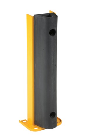Picture of Vestil G6-24-B Structural Rack Guard with Bumper&#44; 24 x 8 in.