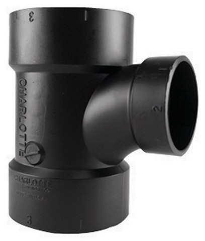Picture of Charlotte ABS004001100HA 2 x 2 x 1.05 in. Sanitary Tee