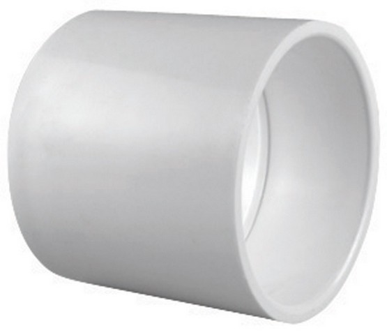 PVC02100C0600HA 0.5 x 0.5 in. White PVC Schedule 40 Coupling