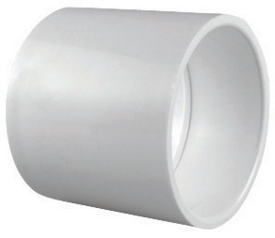Charlotte Pipe Schedule 40 1 in. Slip X 1 in. D Slip PVC Coupling 10 pk