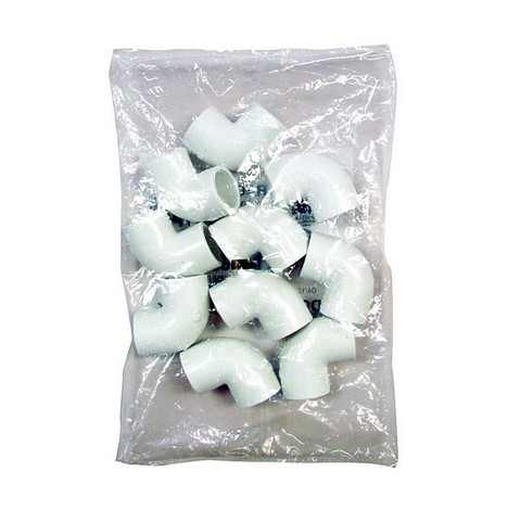 PVC02300C0800HA 0.75 x 0.75 in. White Schedule 40 PVC Elbow