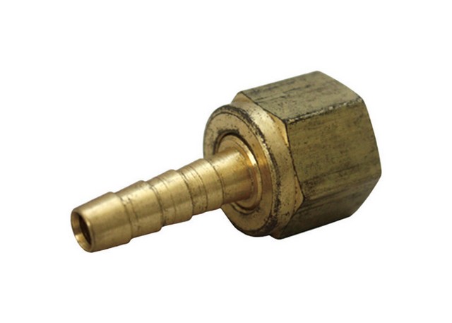 0.31 in. Hose Barb in  Yellow Brass - pack of 10