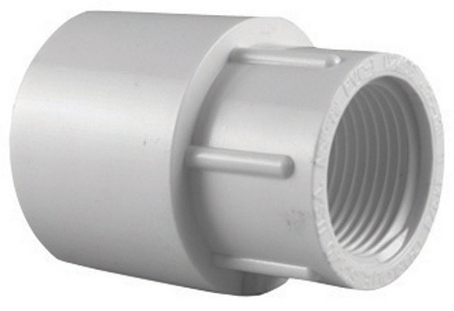 Charlotte Pipe Reducing Adapter Sch 40 Pvc 3/4 " X 1 "