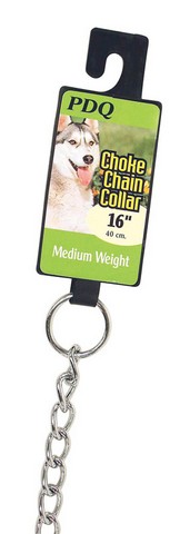 Picture of PDQ 12916 16 in. Choke Chain Dog Collar