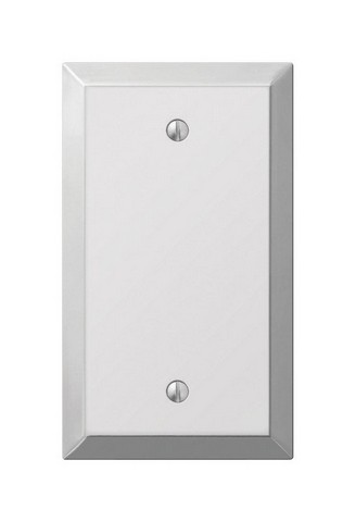 Picture of Amerelle 161B 1 Blank Polished Chrome Stamped Steel Wall Plate