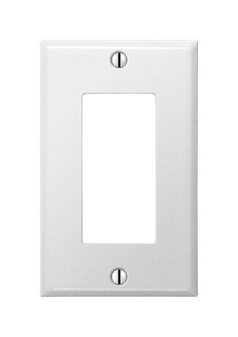 Picture of Amerelle C981RW 1 Rocker Pro-White Stamped Steel Wall Plate