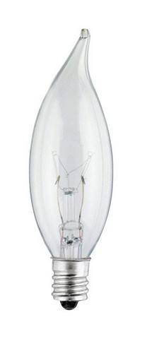 Picture of Westinghouse 05106 25 Watt Candelabra Decorative Flame Tip Bulb - 
