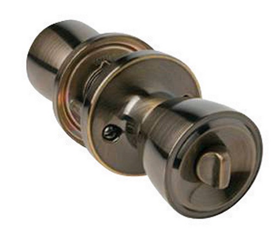 LA2111 Apex Tulip Privacy Lock  Antique Brass