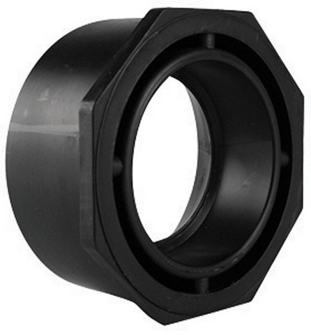 Picture of Charlotte ABS001071000HA 3 x 1.5 in. ABS-DWV Flush Bushing