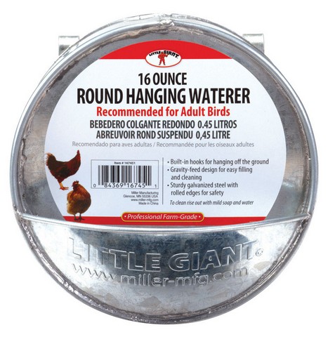 Picture of Little Giant 167451 Galvanized Round Hanging Feeder