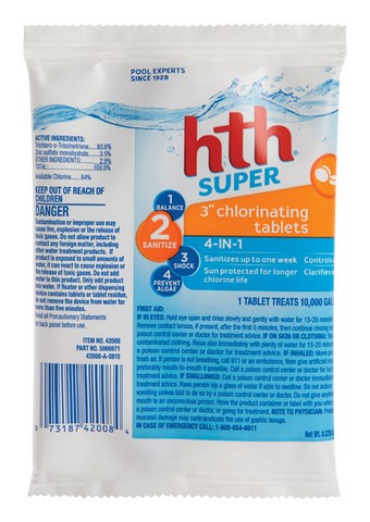 41234 6 oz Dual Action Chlorinating Tablets