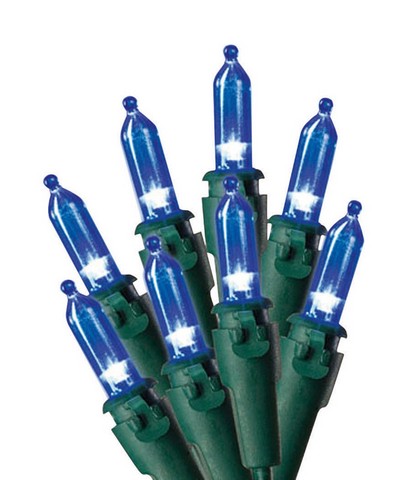 Celebrations 40834-71 Blue LED Indoor & Outdoor 50 Light Set