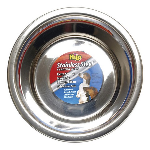 Picture of Hilo 56610 1 qt Stainless Steel Pet Dish