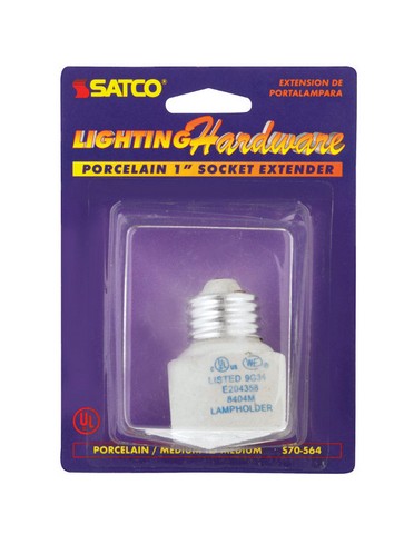 70564 1 in. Light Bulb Socket Extender