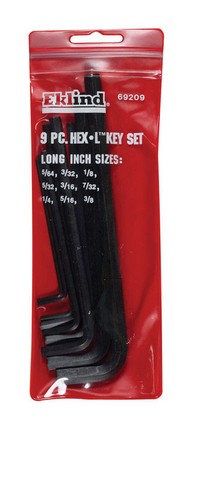 Picture of Eklind 69209 9 Piece Hex Key Set - pack of 6