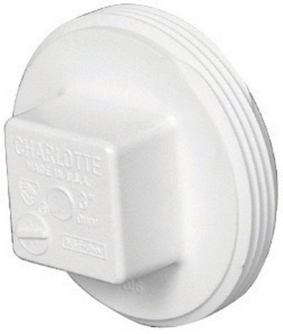 Picture of Charlotte PVC001061000HA 3 in. Cleanout Plug
