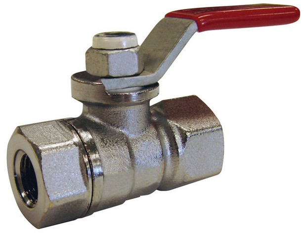 107-005NL 1 in. IPS Chrome Ball Valve