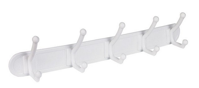 Picture of Homz 7905WHT.12 Five Hook Organizer