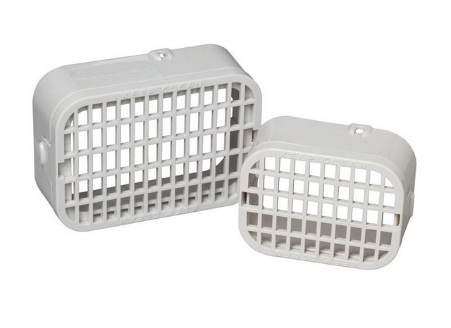 37552 2 x 3 in. White Rodent Guard