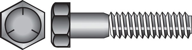 200042 0.25 in. - 20 x 3.5 in. Grade 5 Hex Cap Screws 100 per Box