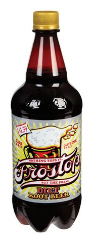 Picture of Frostop 701394 Diet Root Beer Soda - pack of 15