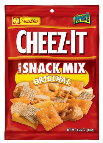Picture of Cheez-It 24100-55715 4.5 oz Baked Snack Mix - pack of 6