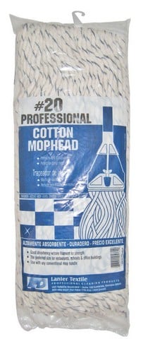 104-4PLY-#20 Size 20 Cut End Mop Head - pack of 6