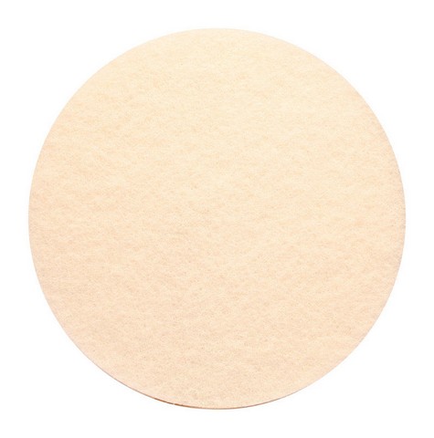 6741 17 in. White Floor Pad Disc