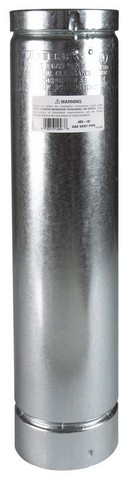 Picture of Selkirk 104018 4 x 18 in. Round Gas Vent Pipe - pack of 6