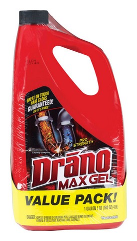 Picture of Drano 70462 Clog Remover Gel Value Pack- pack of 2
