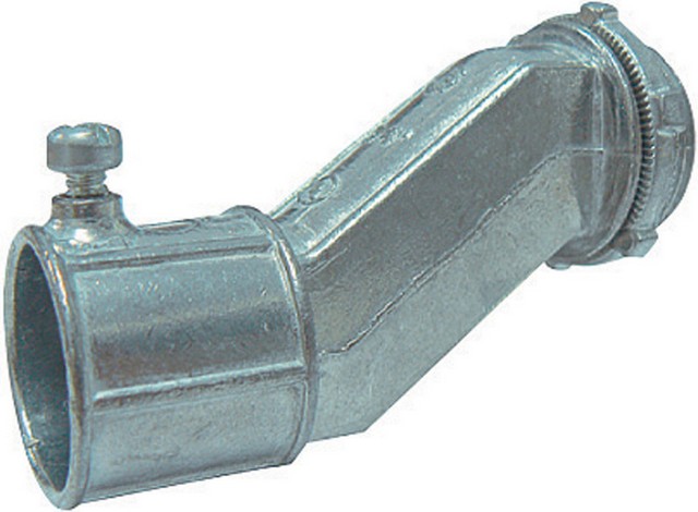 49006 0.5 in. EMT Offset Set Screw Connector