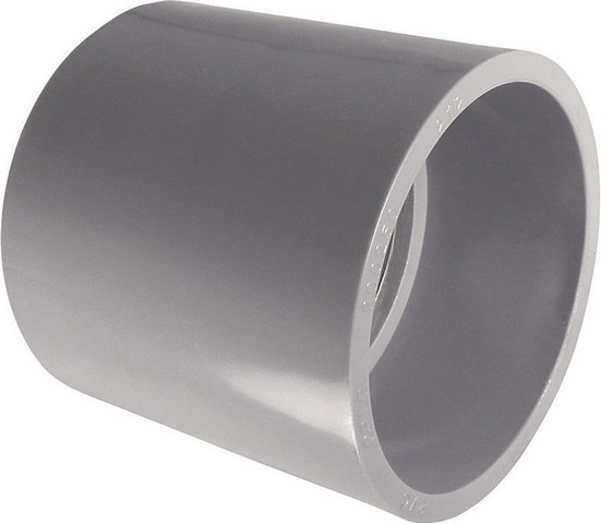 6141625C 1 in. PVC Schedule 40 Standard Coupling