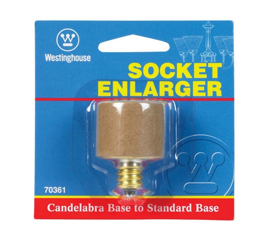 Picture of Westinghouse 70361 Candelabra Socket Adapter