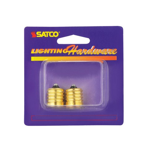 Satco Intermediate to Candelabra Reducer - 2 Pack