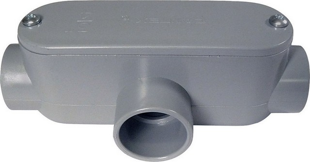 5133563U 0.5 in. Type T PVC Conduit Body