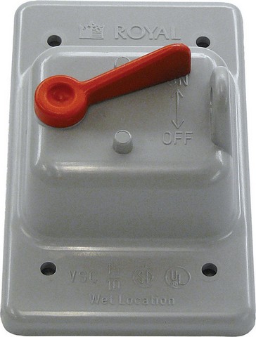 5133330B 1 Gange PVC Weatherproof Cover