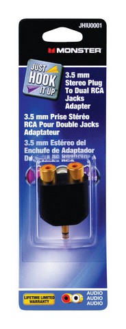 Just Hook It Up JHIU0001 Monster Audio Visual Adapter